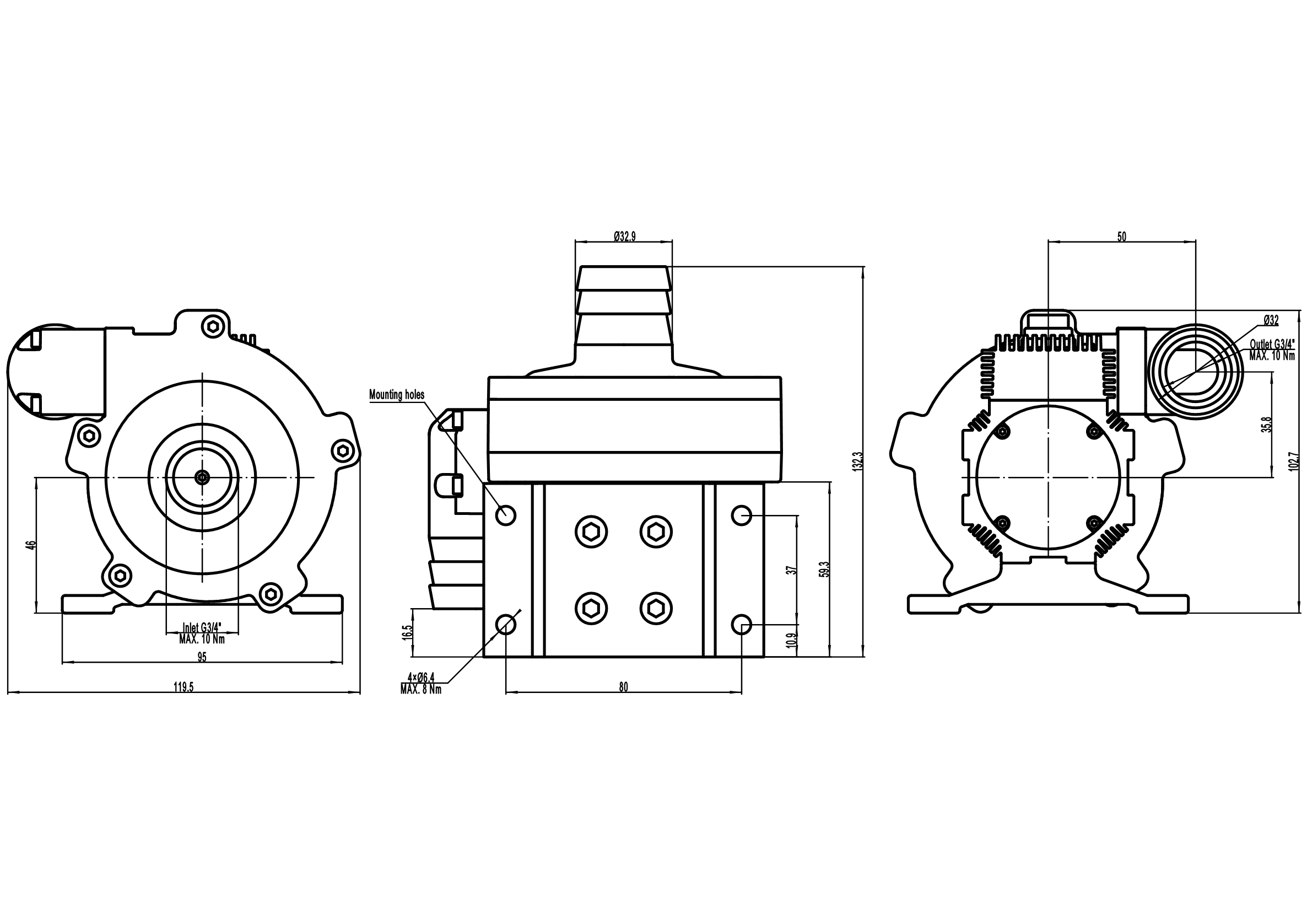 C105H2 Dimensions Chart - 250723